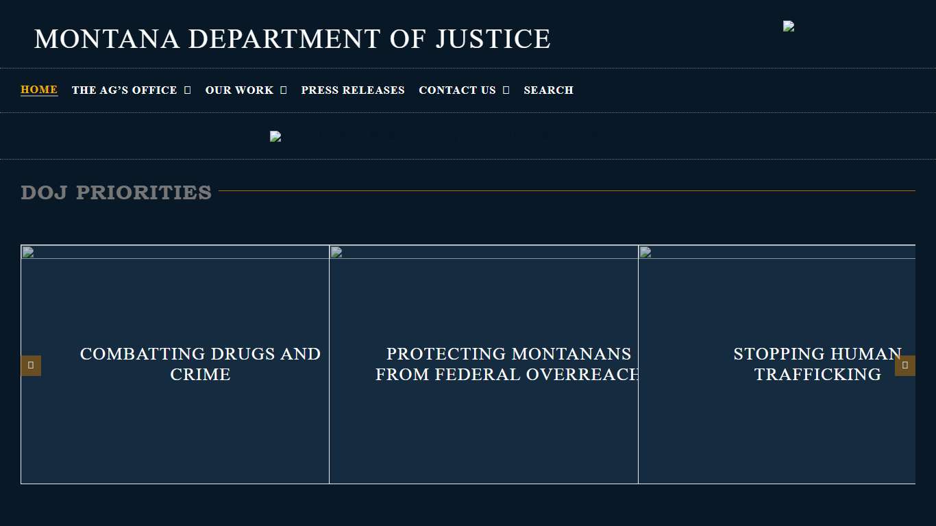 Montana Department of Justice